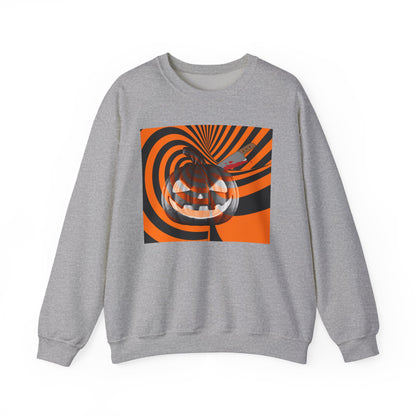Halloween Pumpkin Crewneck Sweatshirt
