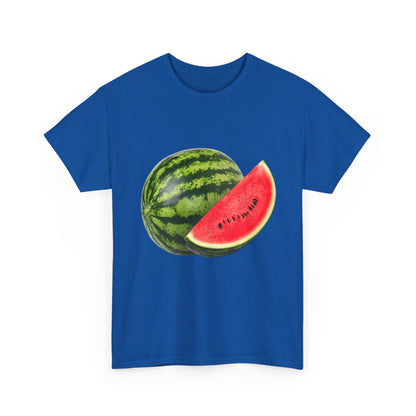 Summer Vibes Watermelon Tee, Fun Summer Shirt, Unisex Graphic T-Shirt, Cute Gift for Fruit Lovers, Casual Everyday Top