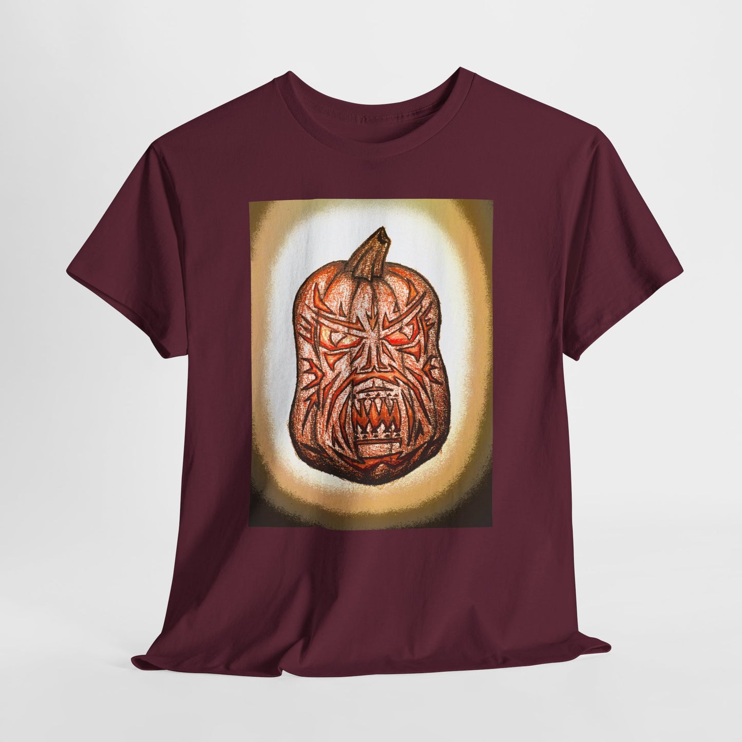 The Goth Pumpkin Unisex Heavy Cotton Tee