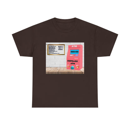 Cupcake ATM Tee Shirt 
Unisex Cotton