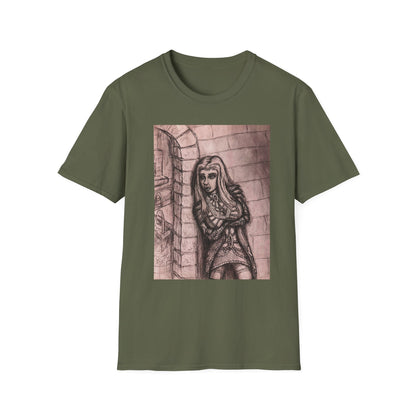 Fantasy Elf Warrior Unisex Softstyle T-Shirt