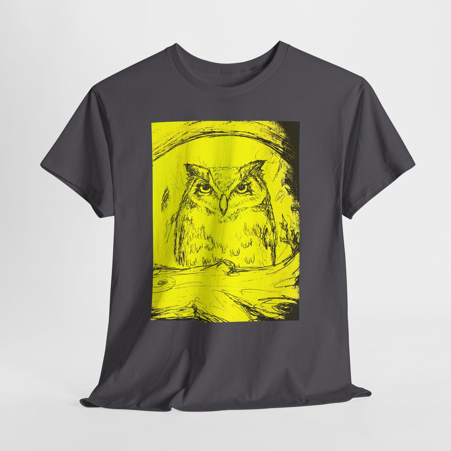 Fantasy Owl unisex  Heavy Cotton Tee
