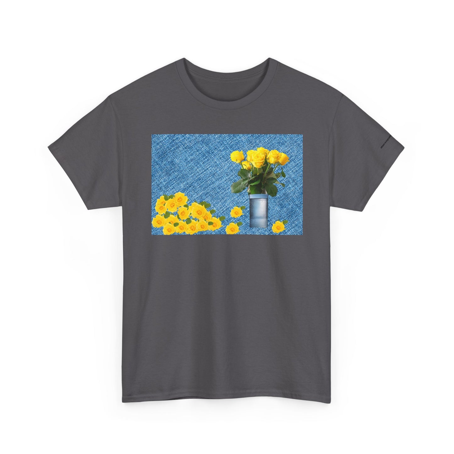 Floral Bouquet Unisex Heavy Cotton Tee