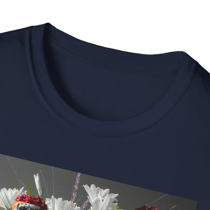 Skeleton Pumpkin Bouquet T-Shirt