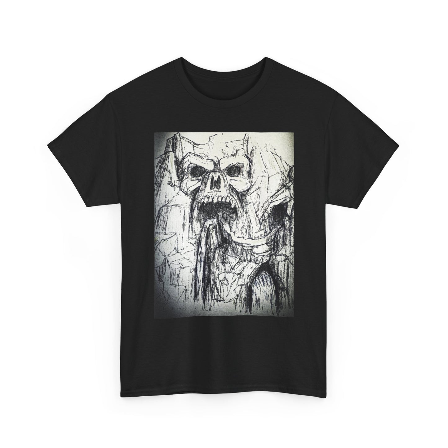 Skull Waterfall Tee