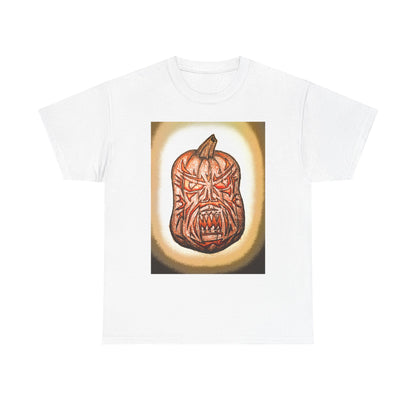 The Goth Pumpkin Unisex Heavy Cotton Tee