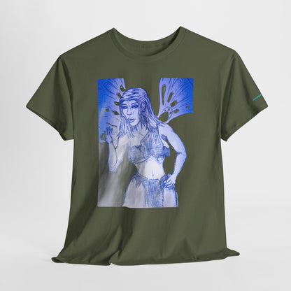 Fairy Warrior Angel Unisex Heavy Cotton Tee