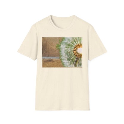 Boho Floral T-Shirt, Softstyle Unisex Tee, Casual Wear, Nature Lover Gift, Summer Outfit, Art Inspired Clothing