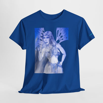 Fairy Warrior Angel Unisex Heavy Cotton Tee