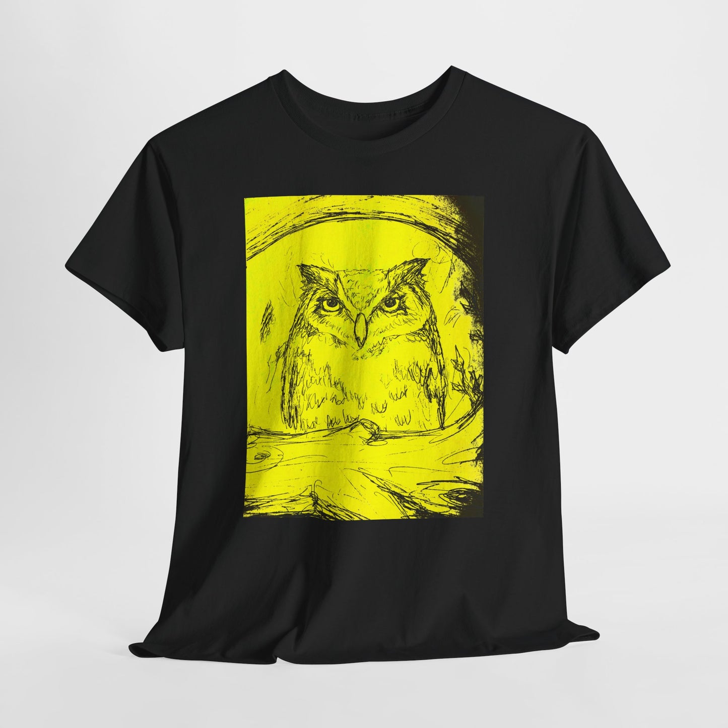 Fantasy Owl unisex  Heavy Cotton Tee