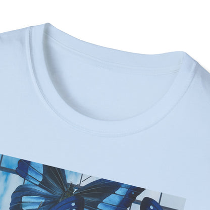 Sunny Blooms Unisex Softstyle T-Shirt, Floral Graphic Tee, Gift for Her, Summer Vibes, Casual Wear, Nature Lover Gift