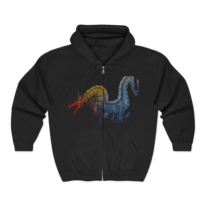 Skeleton Dragon Hoodie - Unisex