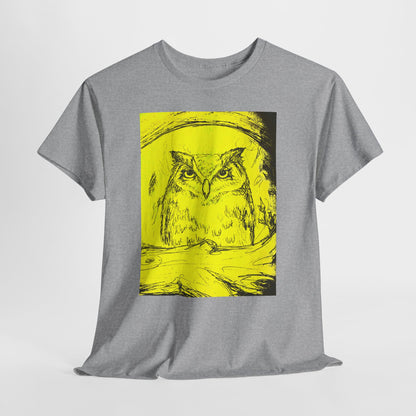Fantasy Owl unisex  Heavy Cotton Tee