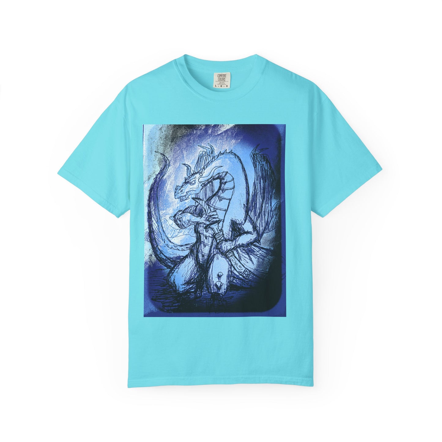 Dragon Artwork Unisex T-Shirt - Vibrant, Unique Design for Fantasy Lovers