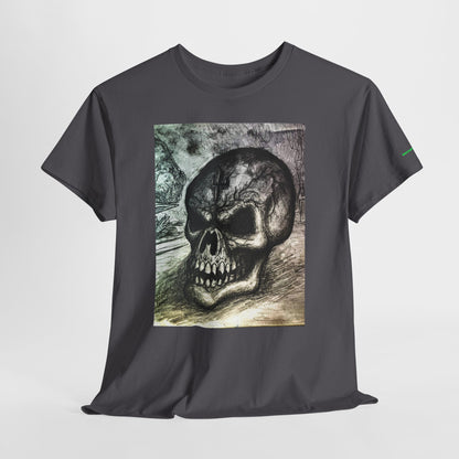 Skull Graphic Unisex Heavy Cotton Tee