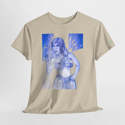Fairy Warrior Angel Unisex Heavy Cotton Tee