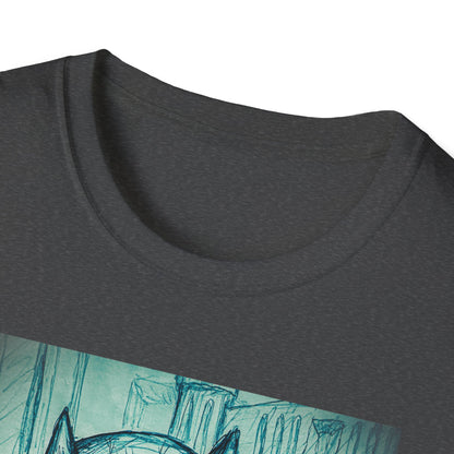 Gothic Skull Green Vignette design Graphic T-Shirt, Unisex Softstyle Tee, Edgy Artwork Tee, Alternative Fashion Shirt, Cool Casual Wear, Perfect Gift for [...]