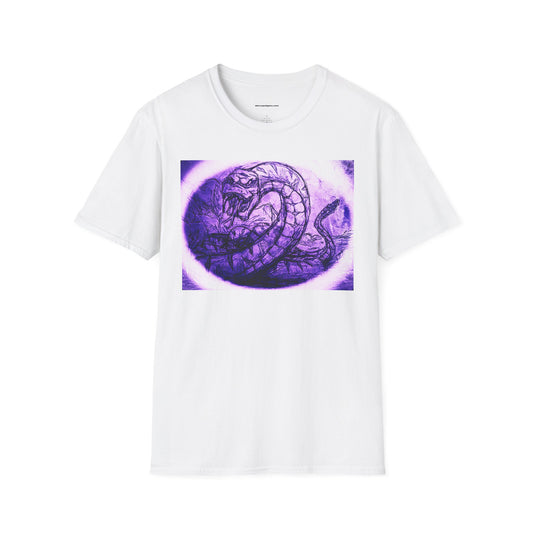 Purple Serpent Graphic Unisex T-Shirt