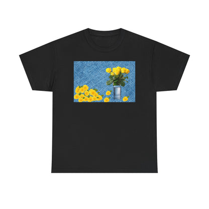 Floral Bouquet Unisex Heavy Cotton Tee
