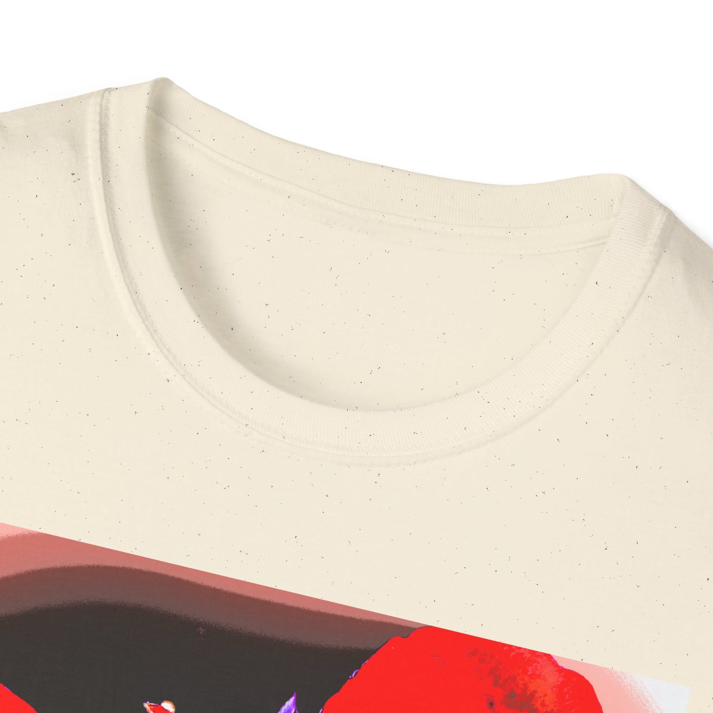 Sophie’s Saturday Floral Abstract T-Shirt — Red Rose Graphic Tee