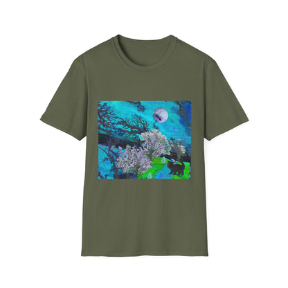 Scary Outdoor Path Halloween T-Shirt