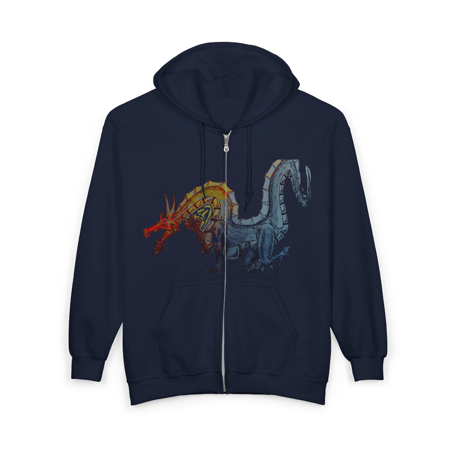 Skeleton Dragon Hoodie - Unisex